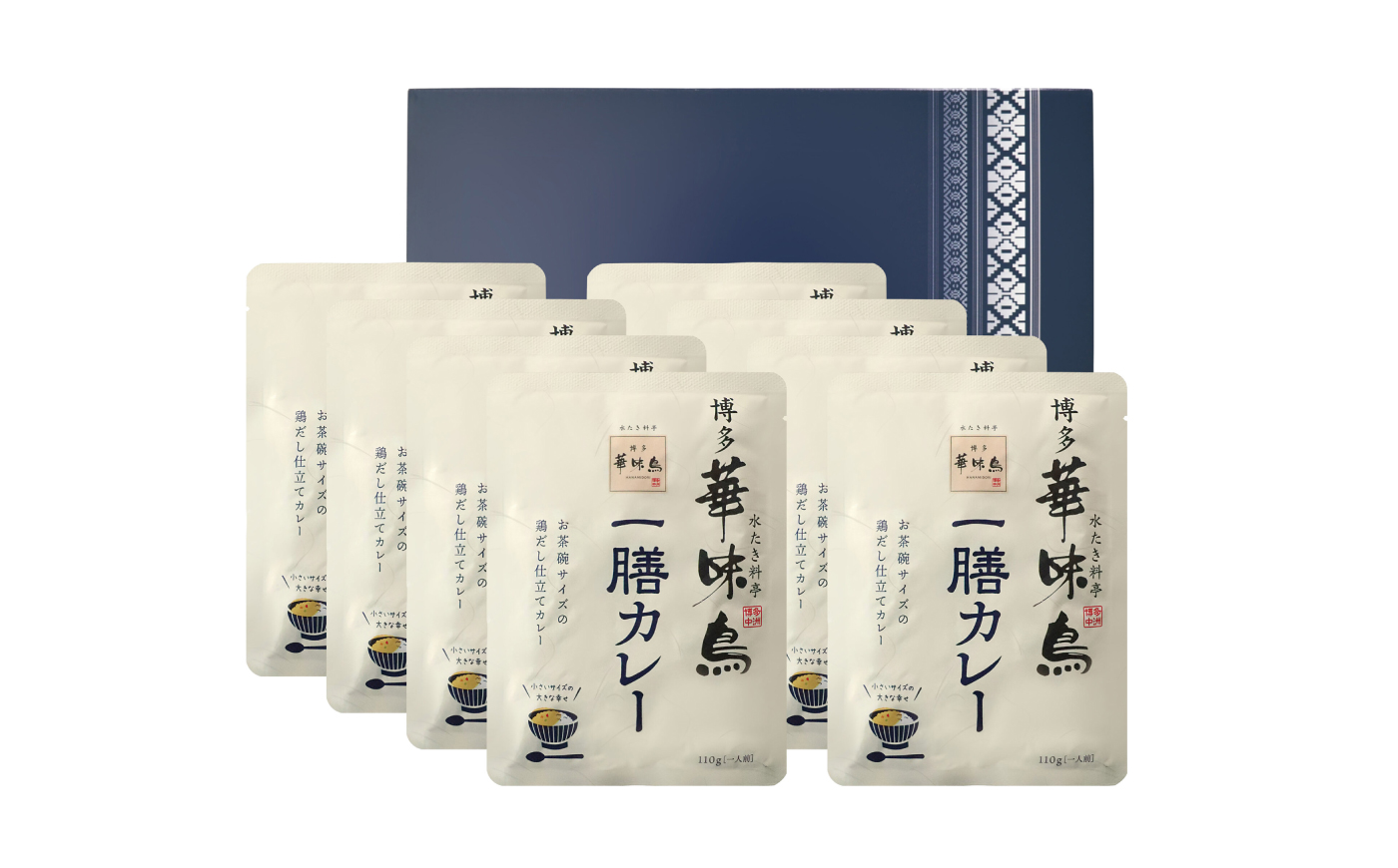 博多華味鳥 一膳カレーセット 8食入り / レトルト インスタント カレー / 佐賀県 / トリゼンフーズ株式会社 [41ADAD003]