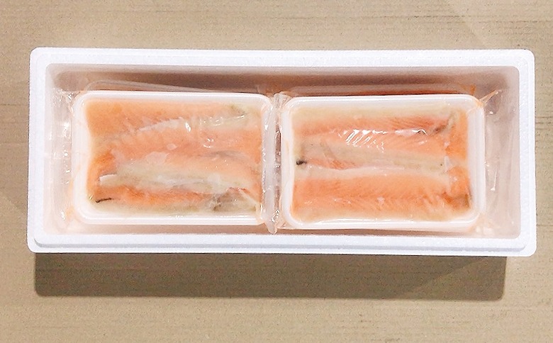 塩サーモンハラス220g×6P G-09005