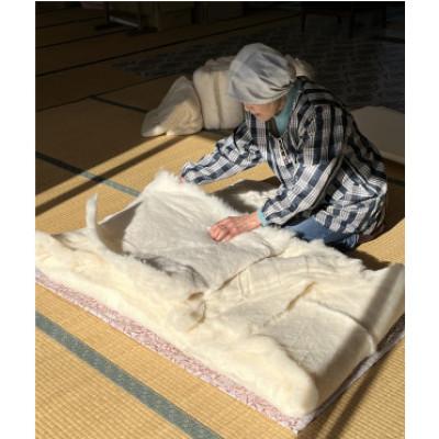 ふるさと納税 阿智村 長座布団　1枚(青柄) |  | 01
