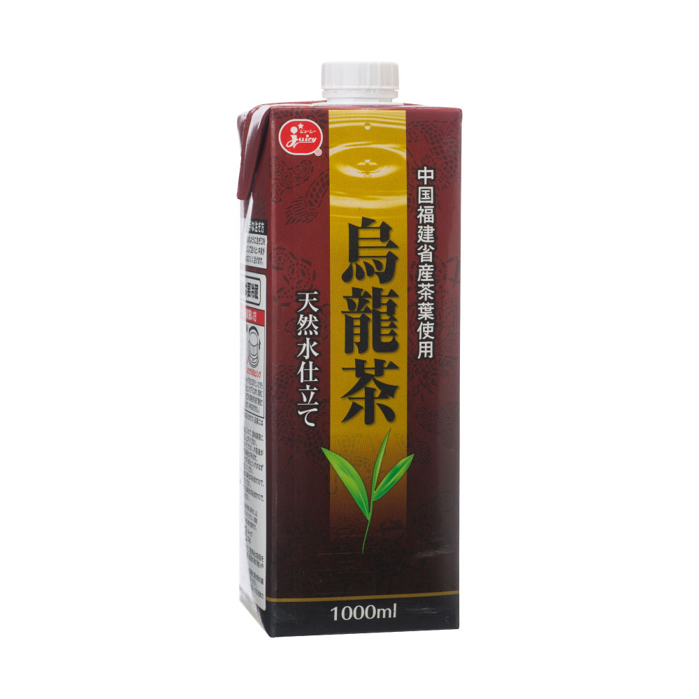 【ふるさと納税】烏龍茶 計6L（1L×6本） 天然水 ウーロン茶 お茶 茶 1000ml 紙パック 飲料 ドリンク 国産 常温保存 常温 熊本県 熊本市 送料無料