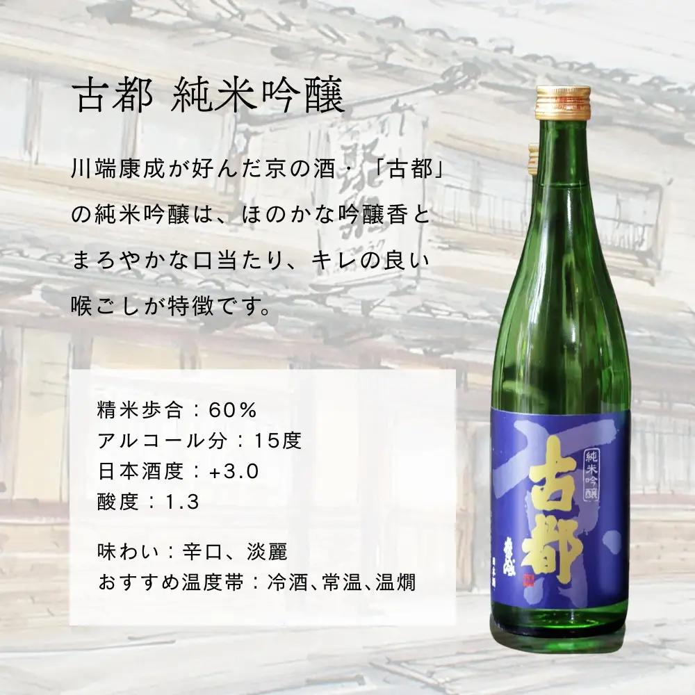 日本酒 古都 飲み比べセット 720ml2種 京都の日本酒 人気詰合せ 佐々木