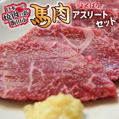 ふるさと納税 飯田市 【馬肉】よくばりアスリートセット