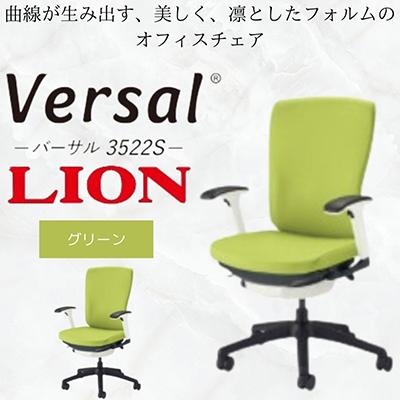 ふるさと納税 豊後大野市 バーサルビニールレザー1脚【グリーン】フレーム:ホワイト、脚ベース:ブラック【複数個口で配送】
