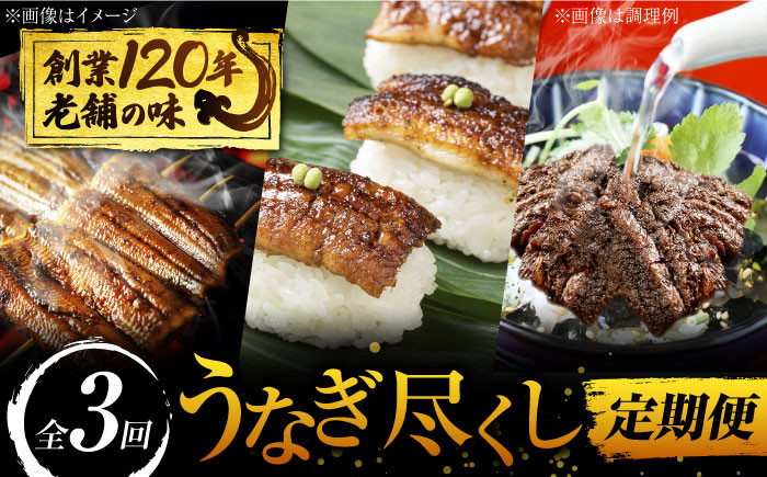 
                  【3回定期便】 うなぎ尽くし 3種 鰻 ウナギ 丑の日 多治見市/澤千 [TDD008]
                