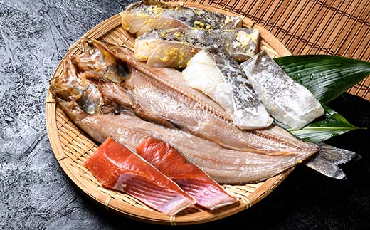 お魚屋さんが選ぶ焼き魚セット(1) 紅鮭 真鱈 海鮮 魚 漬魚 個包装 真空パック 小分け簡単 冷凍 おかず 西京漬け 粕漬け _F4F-4760