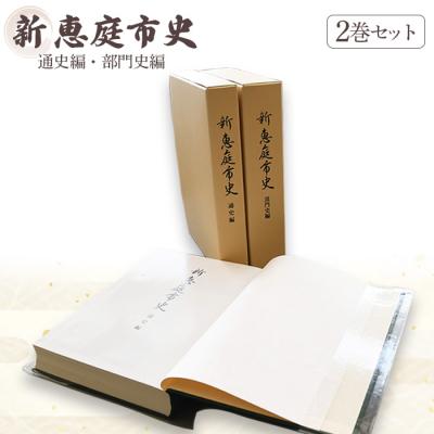 ふるさと納税 恵庭市 【新　恵庭市史】通史編・部門史編　2巻セット【79000101】