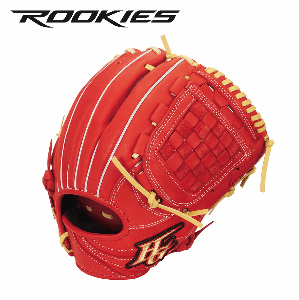 【ふるさと納税】ハイゴールド 少年軟式用グラブ LLサイズ 右投げ ROOKIES RKG-1213 28cm 1個 グローブ ステアレザー 牛革 ルーキーズJr.シリーズ レッド 赤 軽い 扱いやすい 軟式用 子供 こども 小学生 中学生 スポーツ用品 野球 神奈川県 大和市 送料無料
