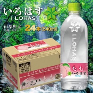 いろはすもも天然水 (い・ろ・は・す540ml×24本) x 1ケース【1394773】