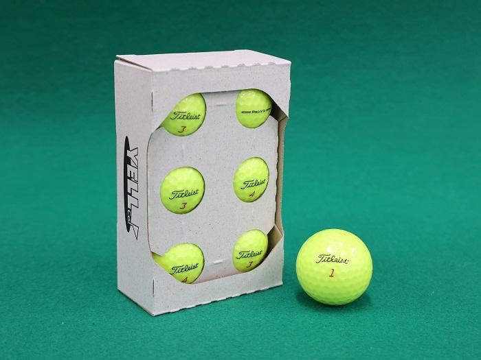 【ご注文から3ケ月以内の発送となります】最高級・高品質ロストボール　6個×2　【タイトリスト　PRO V1X カラー】他ブランドあり 最高級・高品質ロストボール　6個×2 ゴルフ ロストボールセット 