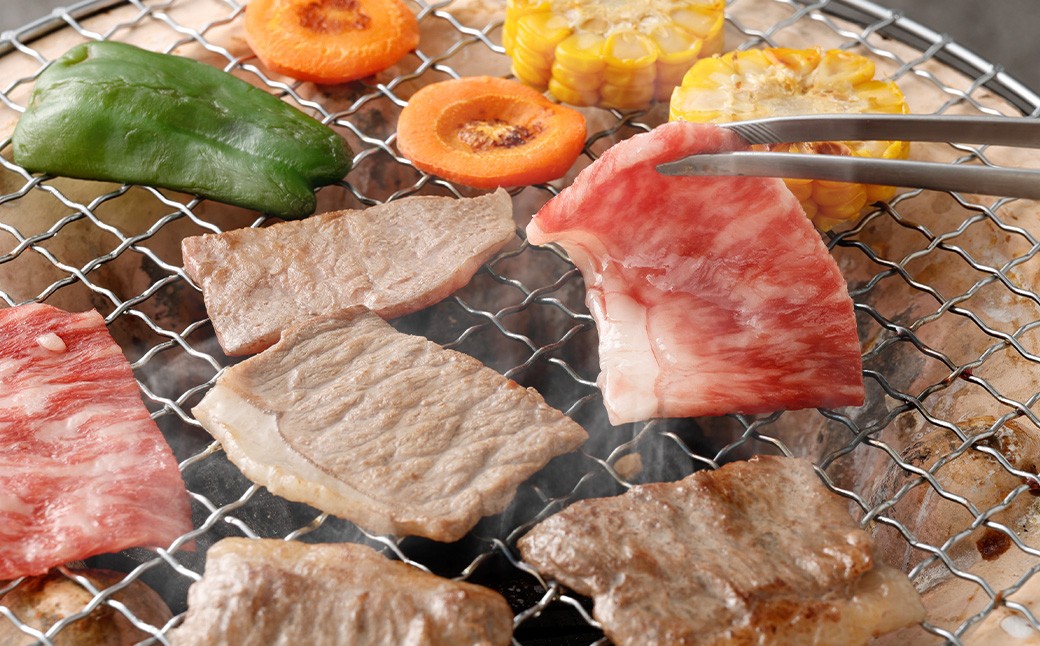 【鹿児島県産】黒毛和牛 焼肉用ロース 400g 4等級以上