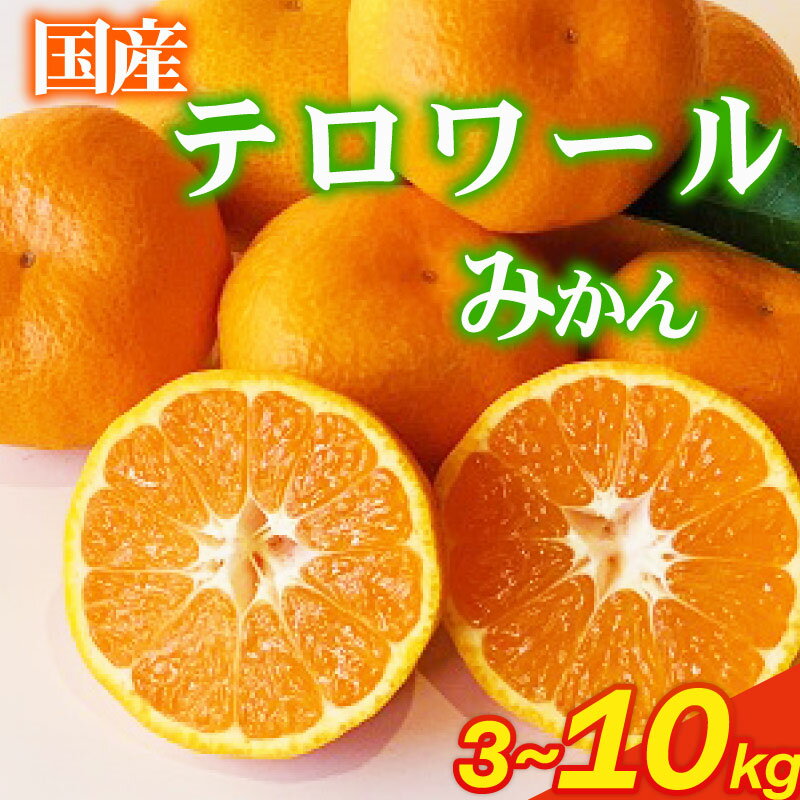 【ふるさと納税】 選べる 容量! 果樹園直送 美味しさが濃いね！ テロワールみかん 3~10kg （12月〜1月発送） 柑橘 みかん いたくら農園 果実 農家直送 産地直送 ギフト プレゼント 贈答 お中元 お歳暮 美味しい 新鮮 国産 安心 静岡みかん 静岡蜜柑 牧之原みかん
