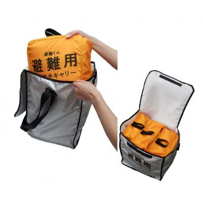 ふるさと納税 小美玉市 EVACKiDS　避難用キャリー収納バッグ　シルバー |  | 03