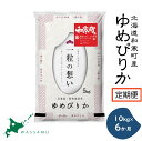 【新米予約】《6か月定期便》 北海道和寒町産ゆめぴりか10kg(5kg×2袋) ふるさと納税 ゆめぴりか 米 北海道 定期便