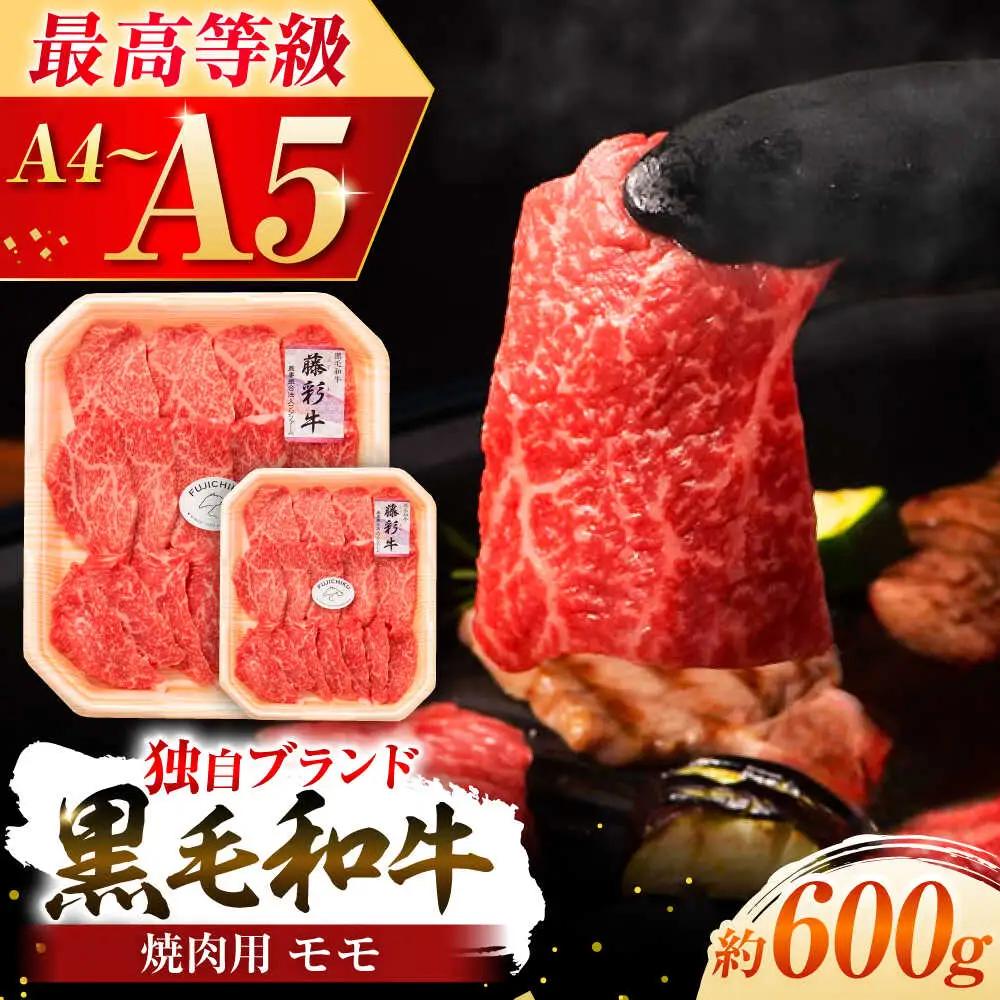 フジチク 藤彩牛 モモ 焼肉用 約600g  焼肉 BHAD120