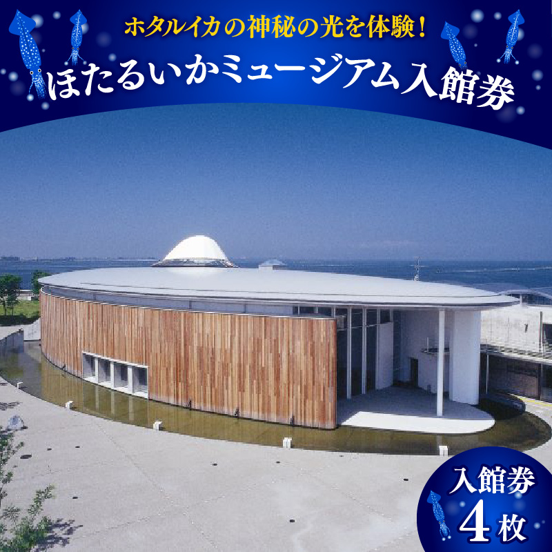 ほたるいかミュージアム入館券【能登半島地震復興支援】 [A-009005]