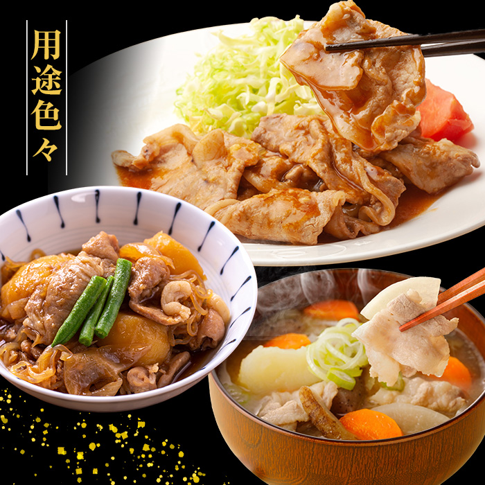 小分け＆パラパラで使い勝手抜群！安心の鹿児島県産 豚肉 切り落とし (計3kg・500g×6P) 訳あり 小間切れ 小分け 冷凍 ふるさと納税 豚肉 切り落とし【スターゼン】starzen-1362-