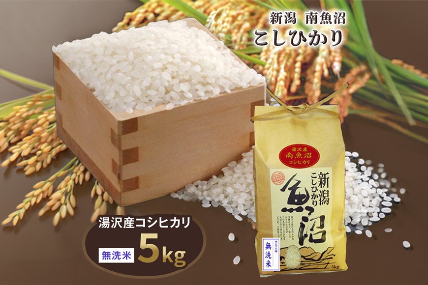
                  令和8年産 5kg〈無洗米〉 魚沼最上流域 南魚沼産 コシヒカリ 精米したてのお米をお届け 【湯沢産 コシヒカリ】
                