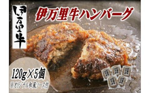 【新型コロナ被害支援】伊万里牛ハンバーグ 5個 卵・牛乳不使用 J217