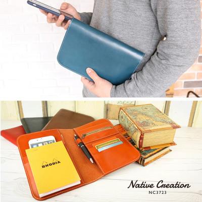ふるさと納税 大和郡山市 Native Creation マルチバッグインバッグ ORANGE 栃木レザー NC3723 |  | 02