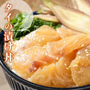 【訳あり】海鮮漬け丼（タイ6P・マグロ4P）セット 高知県土佐市 【企業組合　宇佐もん工房】 [BQAB029]