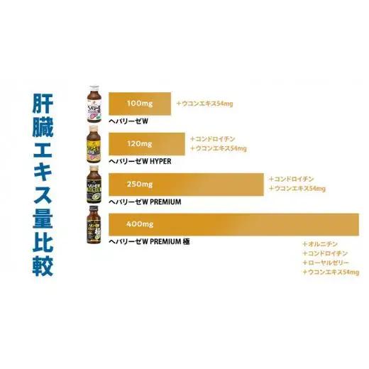 ヘパリーゼ W プレミアム （ 清涼飲料水 ）100ml 10本 セット