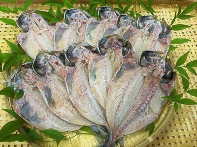湯の花　アジ・サバ干物食べ比べセット