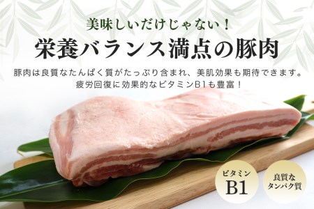 ブランド豚「ばんぶぅ」小分け 豚バラしゃぶしゃぶ用 2kg（500g×4パック） 冷凍便 2キロ 豚肉 豚バラ肉 豚バラスライス肉 豚しゃぶ 薄切り肉 うす切り肉 すき焼き用 すきやき用 ブタ肉 国産