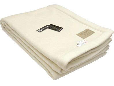 三井毛織 プレミアム【ロイヤル1】 ウールマーク付き ヘムレス ベビーカシミヤ毛布 セミダブル 160x210cm 日本製