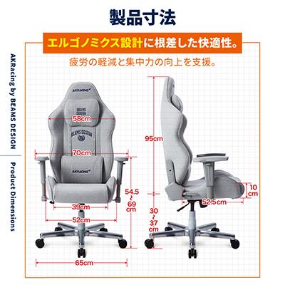 ふるさと納税 和泉市 AKRacing by BEAMS DESIGNモデル |  | 03