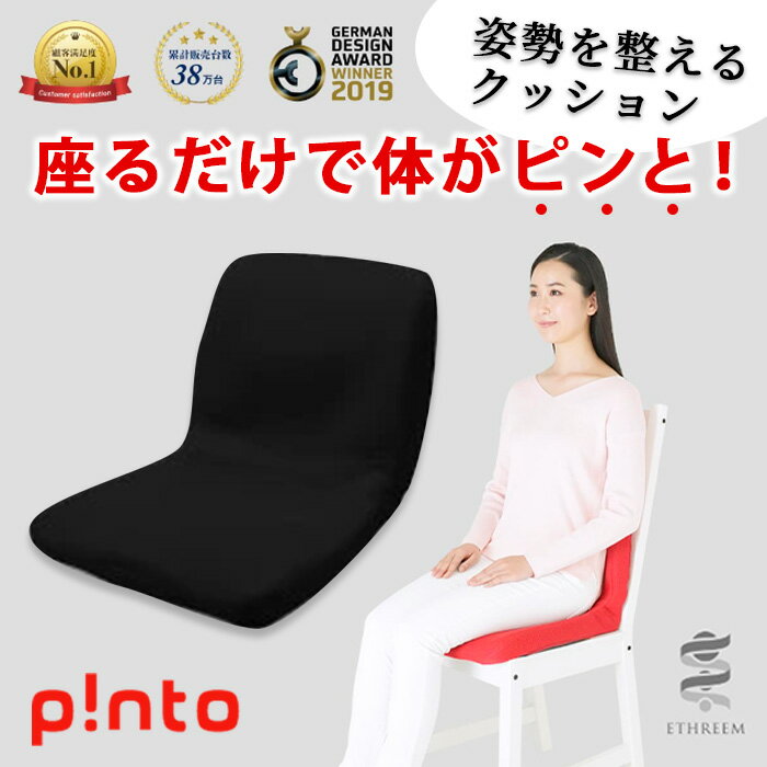 【ふるさと納税】 ＜5色から選べる＞姿勢を整えるクッションp!nto 正しい 姿勢 椅子 イス チェア 座椅子 座布団 フィット 骨盤 骨盤矯正 疲労 疲れ お尻 腰 腰痛 肩 肩こり 猫背 デスクワーク オフィス おうち時間 在宅 テレワーク リラックス 【m44-02】【ピーエーエス】
