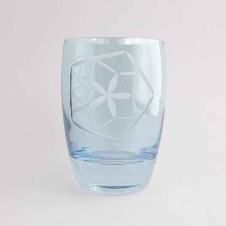 
            浅草切子 五角紋
          