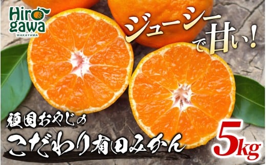 頑固オヤジの 有田 みかん 5kg 家庭用 / 温州みかん 有田みかん 甘い 訳あり 和歌山 柑橘 ※2026年11月中旬～2027年1月下旬頃に順次発送 【krf004-c-5A】