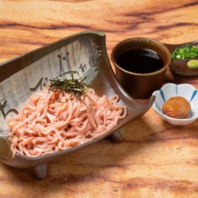ふるさと納税 西原町 【太生麺の冷やしそば】ちょーでーぐぁ 彩り生麺 イカスミ・ウメ・アーサ 3食セット |  | 02