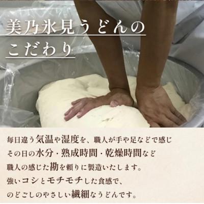 ふるさと納税 氷見市 美乃氷見うどん　5本入  つゆ付き(200g×5本) |  | 01