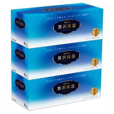 ふるさと納税 島田市 【発送月固定定期便】エリエール　贅沢保湿ローションティシュー　3箱×10セット(30箱)全2回