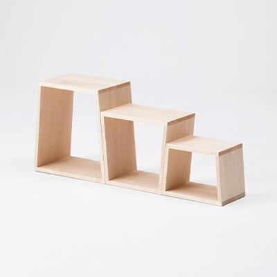 ふるさと納税 旭川市 旭川家具　cosine　ネストスツール　サクラ_01285 |  | 01