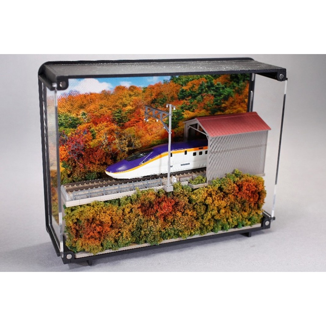 鉄道模型 走る情景(ジオラマ)シリーズ《E8新幹線》