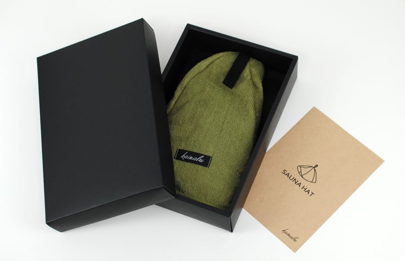 【スピード発送】泉州タオル サウナハット（カーキ） G2093