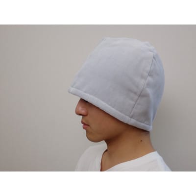 ( 今治タオル ) サウナハットとサウナマットのセット　グレー 【IB07060】【1353268】