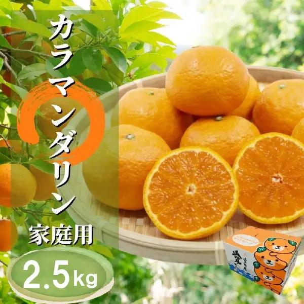 【2027年4月下旬頃から順次発送】カラマンダリン 家庭用 2.5kg 愛媛県 松山市 【PT0481】