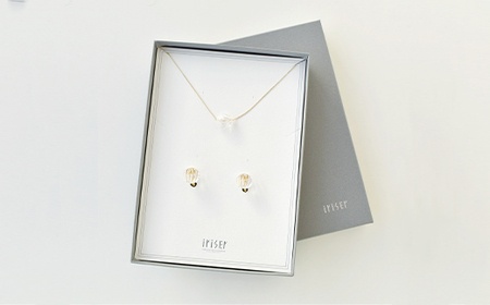iriser（イリゼ）オフショア ネックレス・イヤリング セット【08043】