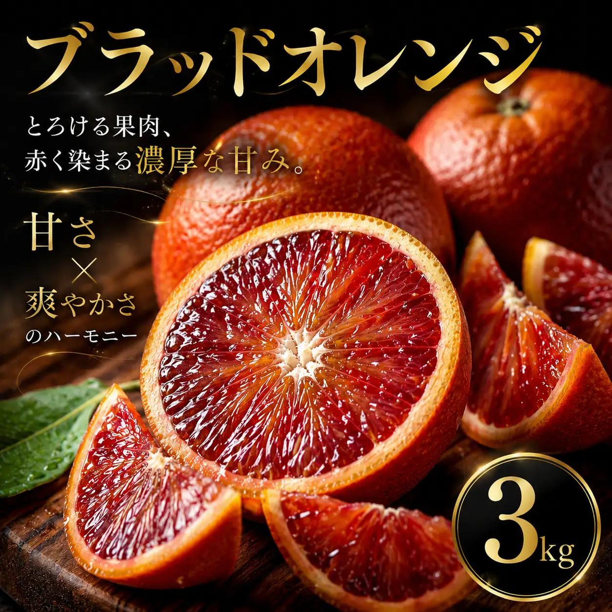 ブラッドオレンジ 家庭用 3kg 【2027年2月下旬頃から順次発送】 | みかん ミカン mikan 蜜柑 訳ありフルーツ 柑橘 果物 おすすめ お勧め お取り寄せ ギフト 愛媛県 松山市 【MKN038】