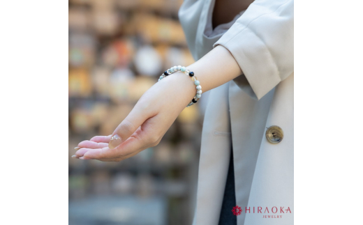 勝利を引き寄せる！試験合格パワーストーンブレスレット(合格祈願04)･6mm玉 (18.6cm)