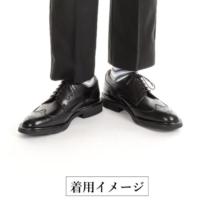 REGAL 革靴 紳士 ビジネスシューズ ウイングチップ ブラック 15TR 八幡平市産モデル 23.5cm ～ 27.0cm ／ ビジネス 靴 シューズ リーガル 24.0cm