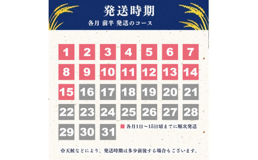 ＜2025年3月より毎月6回＞【令和6年産】6ヶ月定期便《 特別栽培米 》 無洗米 つや姫 合計30kg（5kg×6回） 山形県産　080-C-SR005-03前-08前 2025年3月より毎月6回