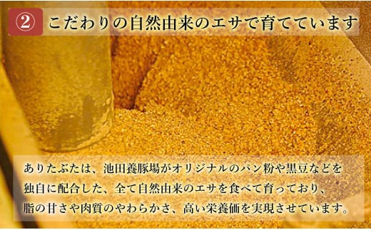 【12回定期便 総計50.4kg】 ありたぶた 3種しゃぶしゃぶセッ