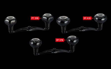 LIVRE リブレ FullComp クランク EDGE115 PT 35Bノブ (右巻用） シマノ用(オールブラック)  / 釣り具 釣り用品 釣り アウトドア 亀山市 / 有限会社メガテック[AM