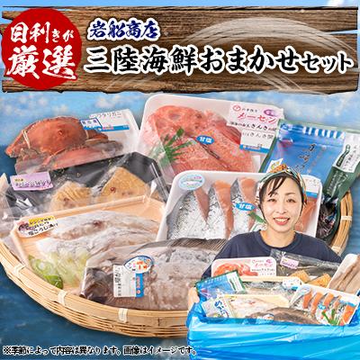 ふるさと納税 宮古市 【三陸厳選】岩船商店おまかせ海産物詰め合わせセット