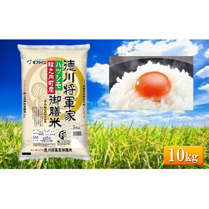 徳川将軍家御膳米ハツシモ 10kg