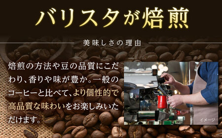 【全12回定期便】バリスタが焙煎！コーヒー豆 200g×3種 粉タイプ【La Seconda Casa】[IG13]